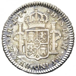 Реверс монеты Перу, 1 реал, 1811-1824