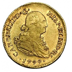 Аверс монеты Перу, 1 эскудо, 1792-1808