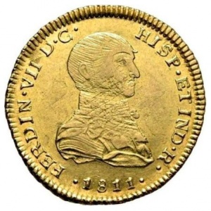 Аверс монеты Перу, 1 эскудо, 1809-1811