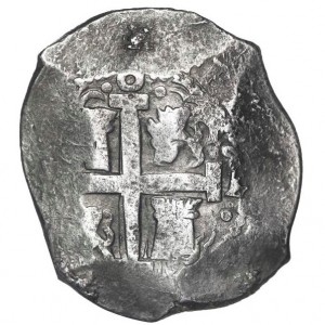 Аверс монеты Перу, 8 реалов, 1747-1751