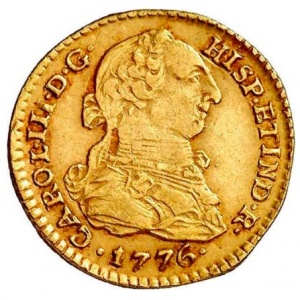 Аверс монеты Перу, 1 эскудо, 1772-1784