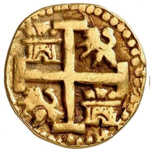 Аверс монеты Перу, 2 эскудо, 1747-1749