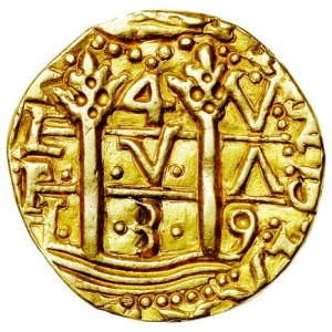 Аверс монеты Перу, 4 эскудо, 1702-1745
