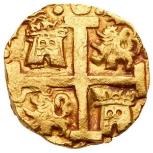 Аверс монеты Перу, 4 эскудо, 1750