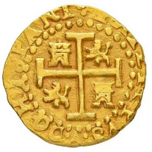 Аверс монеты Перу, 2 эскудо, 1701-1744