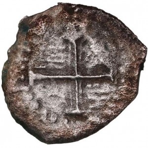 Реверс монеты Перу, ½ реала, 1659