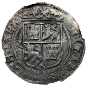 Аверс монеты Перу, 4 реала, 1568