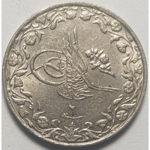 Аверс монеты Египет, 1/10 кирша, 1909