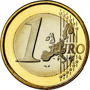 Реверс монеты Нидерланды, 1 евро, 1999-2006