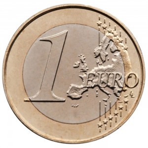 Реверс монеты Нидерланды, 1 евро, 2014-2026