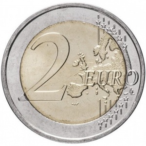 Реверс монеты Нидерланды, 2 евро, 2013, 200 лет Королевству