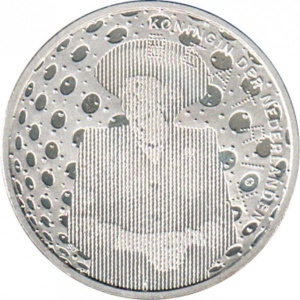 Аверс монеты Нидерланды, 5 евро, 2005, 60 лет освобождению
