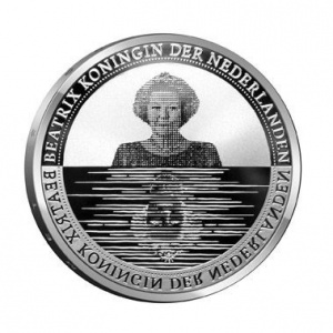 Аверс монеты Нидерланды, 5 евро, 2010, Ватерланд