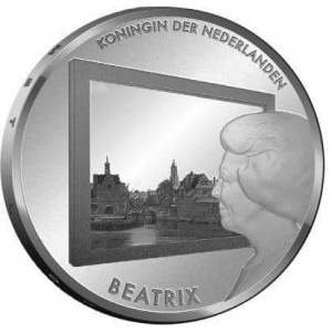 Аверс монеты Нидерланды, 5 евро, 2011, Живопись