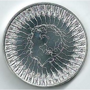 Аверс монеты Нидерланды, 5 евро, 2013, 300 лет Утрехтскому мирному договору