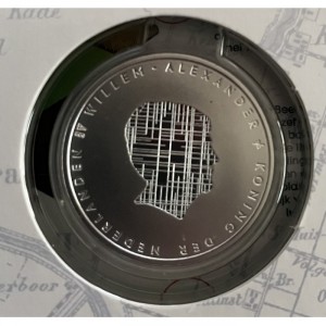 Аверс монеты Нидерланды, 5 евро, 2019, Польдер Бемстер