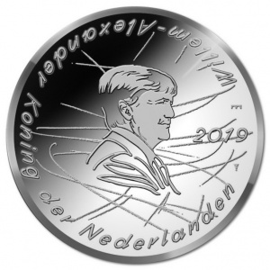 Аверс монеты Нидерланды, 5 евро, 2019, Яап Эден
