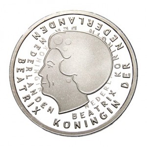 Аверс монеты Нидерланды, 1 гульден, 2001, Последний гульден