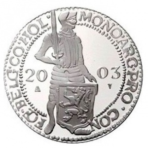 Реверс монеты Нидерланды, 1 дукат, 2003, Голландия
