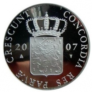 Аверс монеты Нидерланды, 1 дукат, 2007, Оверэйсел