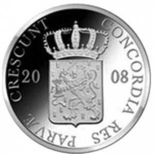 Аверс монеты Нидерланды, 1 дукат, 2008, Северный Брабант