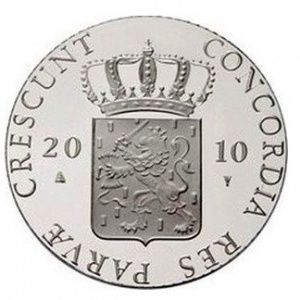 Аверс монеты Нидерланды, 1 дукат, 2010, Южная Голландия