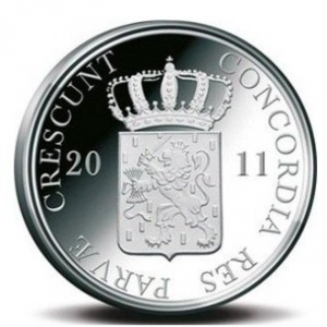 Аверс монеты Нидерланды, 1 дукат, 2011, Северная Голландия