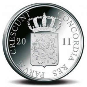 Аверс монеты Нидерланды, 1 дукат, 2011, Зеландия