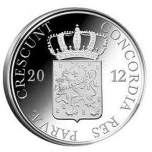 Аверс монеты Нидерланды, 1 дукат, 2012, Утрехт