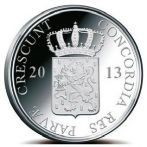 Аверс монеты Нидерланды, 1 дукат, 2013, Оверэйсел