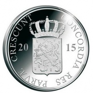 Аверс монеты Нидерланды, 1 дукат, 2015, Лимбург