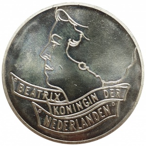 Аверс монеты Нидерланды, 50 гульденов, 1994, Маастрихтский договор