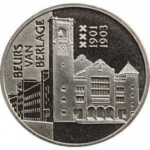 Реверс монеты Нидерланды, 1 ЭКЮ, 1999, Биржа Берлаге