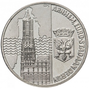 Реверс монеты Нидерланды, 2½ ЭКЮ, 1991, Арнем
