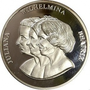 Реверс монеты Нидерланды, 1 ЭКЮ, 1993, Голландские королевы