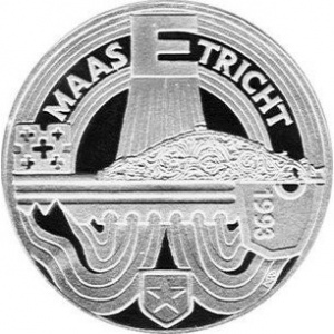 Реверс монеты Нидерланды, 2½ ЭКЮ, 1993, Маастрихт