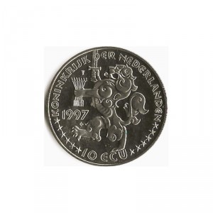 Аверс монеты Нидерланды, 10 ЭКЮ, 1997, Иоганн Мориц Нассау-Зигенский