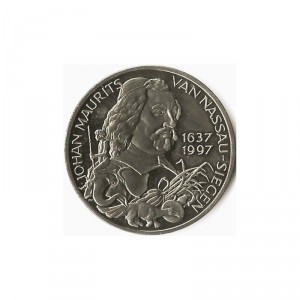 Реверс монеты Нидерланды, 10 ЭКЮ, 1997, Иоганн Мориц Нассау-Зигенский