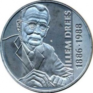 Реверс монеты Нидерланды, 10 ЭКЮ, 1998, Виллем Дрес