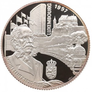 Реверс монеты Нидерланды, 200 евро, 1997, Люксембург