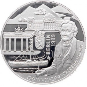 Реверс монеты Нидерланды, 200 евро, 1999, Берлин