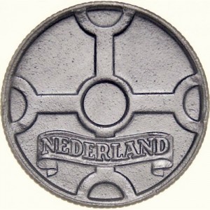 Аверс монеты Нидерланды, 1 цент, 1941-1944