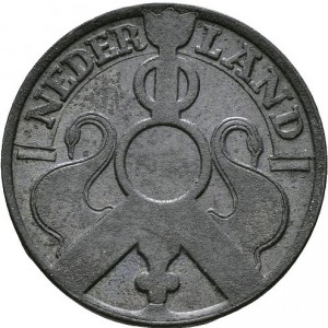 Аверс монеты Нидерланды, 2½ цента, 1941-1942