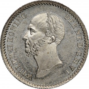 Аверс монеты Нидерланды, 10 центов, 1848-1849