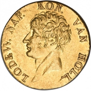 Аверс монеты Нидерланды, 1 дукат, 1808-1809
