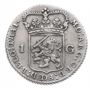 Аверс монеты Нидерланды, 1 гульден, 1795-1799