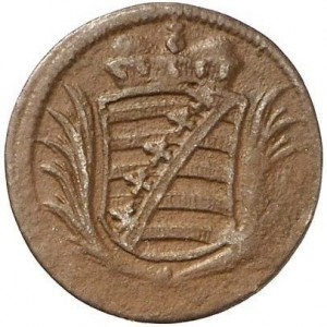 Аверс монеты Саксен-Гота-Альтенбург, 1 геллер, 1692