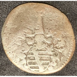 Аверс монеты Саксен-Гота-Альтенбург, 1 геллер, 1744-1750