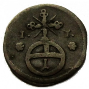 Реверс монеты Саксен-Гота-Альтенбург, 1 пфенниг, 1693-1708
