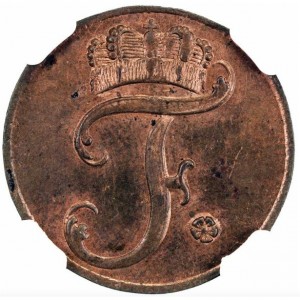 Аверс монеты Саксен-Гота-Альтенбург, 1 пфенниг, 1753-1760